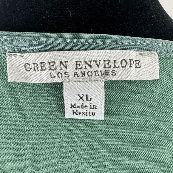 Green Envelope Tops - Green Envelope Los Angeles Top